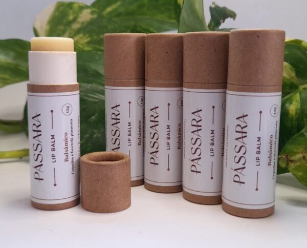 Lip balm regenerador copaíba e hortelã pimenta