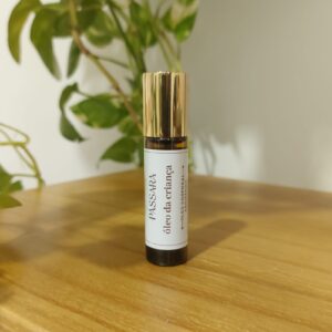 Óleo da criança - óleo corporal aromático - Camomila romana e lavanda francesa - Roll on